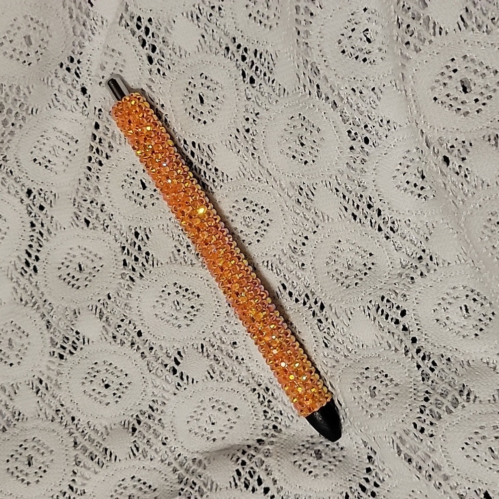 Custom Made Rhinestone Gel Pen-Refillable